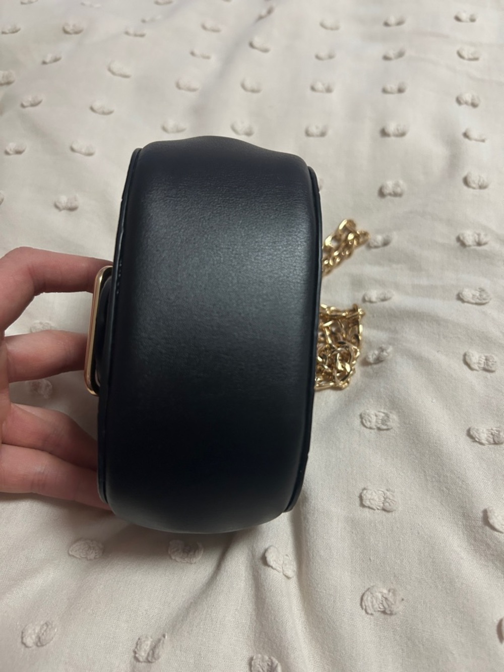 Coach Mini Saddle Crossbody with Gold Chain - Picture 5 of 5